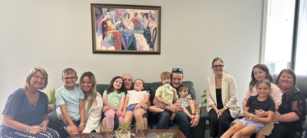 group shot from Take your Kid to work Day
