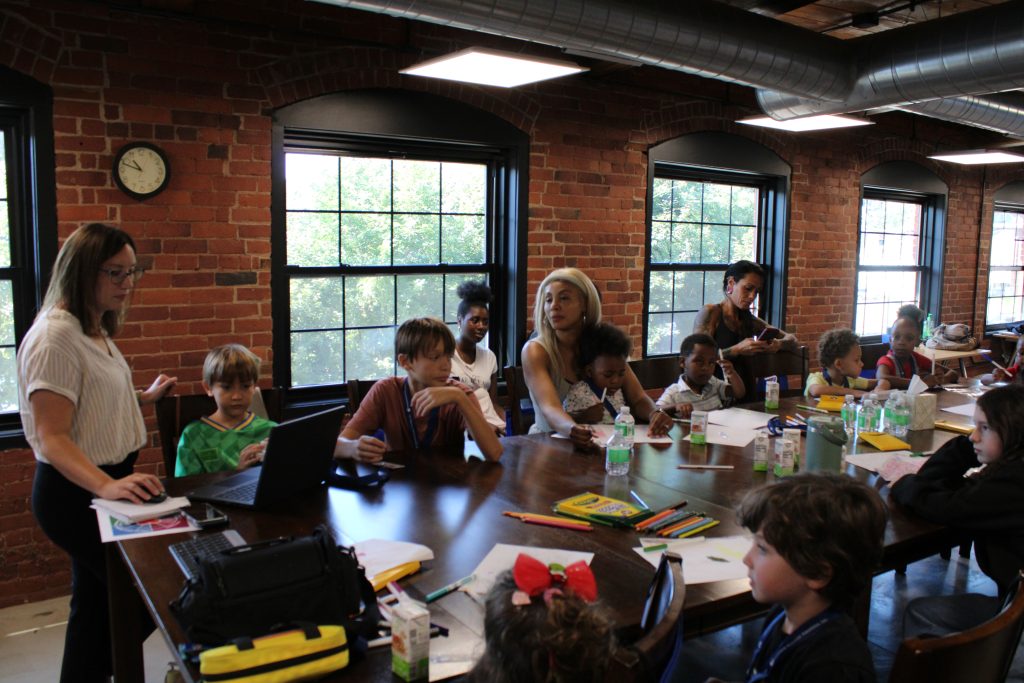 Take your kid to work day in Easthampton