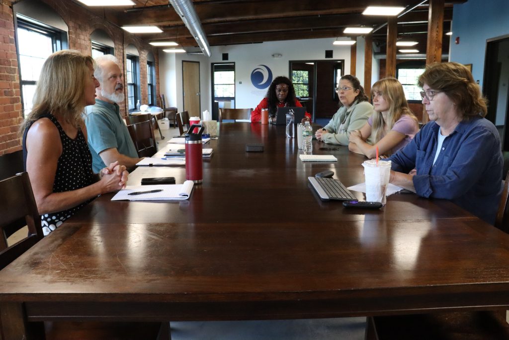 Staff meeting with Easthampton